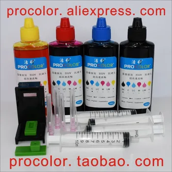 Pigmenta bk dye tintes uzpildes komplekts HP650 HP 650 Deskjet 1015 1515 2515 2545 2645 3515 3545 4515 4645 tintes Printeri