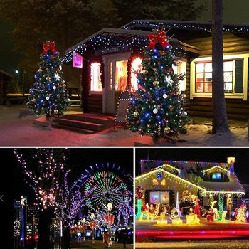 24V Drošu Spriegumu Zaļā Kabelis 10M 100 LED String gaismas Ziemassvētku Brīvdienu Gaismas Ziemassvētki Koku Grupa Kāzu Notikumiem Apdare