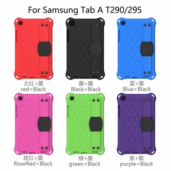 EVA Stāvēt Vāciņš Samsung Galaxy Tab 8.0 2019 SM-T290 SM-T295 T290 T295 T297 Bērniem Drošu Putu Triecienizturīgs Tablete Silikona Gadījumā