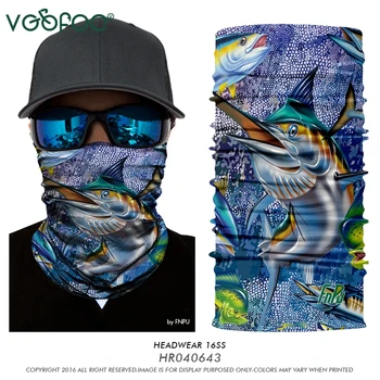 3D Zvejas galvas apsējs Pārgājienu kakla siltāks cepures ap galvu stiprināmas sauļošanās pretvēja medību balaclava sejas aizsargu kempings Āra sporta