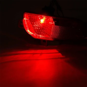 6351HA 6350HA 1 Pāri, Par Peugeot 206 207 Automašīnas Aizmugurējo Buferi Gaismas Reverse Aizmugurējie Miglas Lukturi Atstarotājs