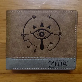 Anime Legend of Zelda Seifs Vīriešu Ādas Kartes Turētāju Maku, Multfilmu Dizaineris Viens Gabals Dolāru Cena Maki