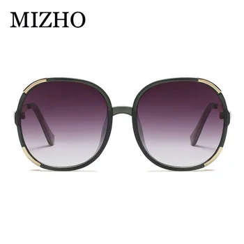 MIZHO Lielgabarīta Polarizētās Saulesbrilles, Sievietēm Ovāla UV400 Pārredzamu Spīd Sieviešu Vadītāja Brilles, HD Vizuālo Vasaras dāvanu