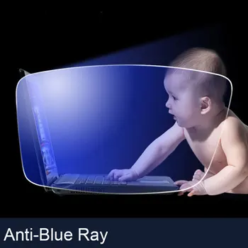 1.61 Photochromic-Pelēks Lēcas ar Anti-blue Ray Aizsardzības Optisko Recepšu Brilles, Lēcas, Anti-reflective un Anti-glare
